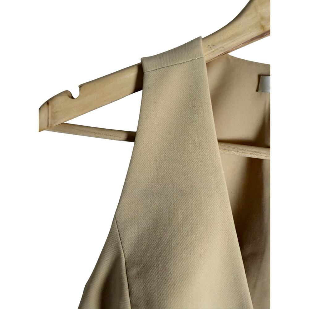Favorite Daughter Margaret Beige Button Front Sleeveless Crepe Vest Size XS - Picture 15 of 16